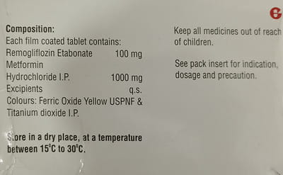 Remo M 1000mg Strip Of 10 Tablets