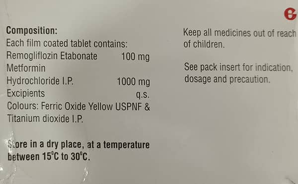 Remo M 1000mg Strip Of 10 Tablets