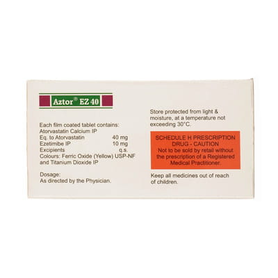 Aztor Ez 40mg Strip Of 10 Tablets