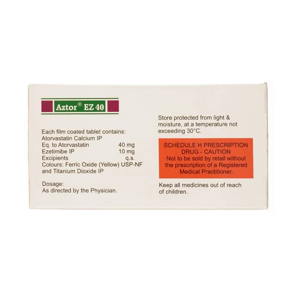 Aztor Ez 40mg Strip Of 10 Tablets
