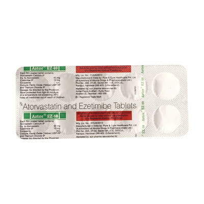 Aztor Ez 40mg Strip Of 10 Tablets