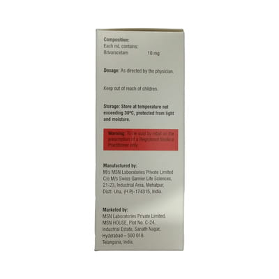Brivanext 10mg Bottle Of 100ml Oral Solution