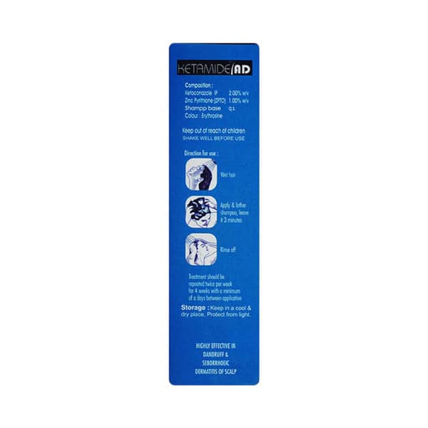Ketamide Ad Bottle Of 90ml Shampoo