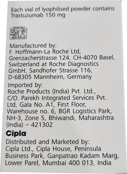 Herclon 150mg Dry Vial Of 1 Powder For Infusion