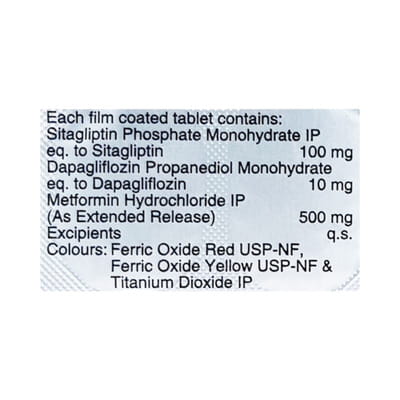 Sitara Dm 500mg Strip Of 10 Tablets