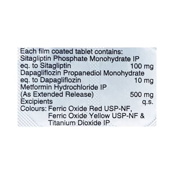 Sitara Dm 500mg Strip Of 10 Tablets