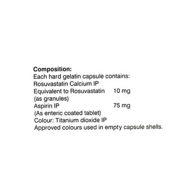 Novastat Asp 10mg Strip Of 10 Capsules