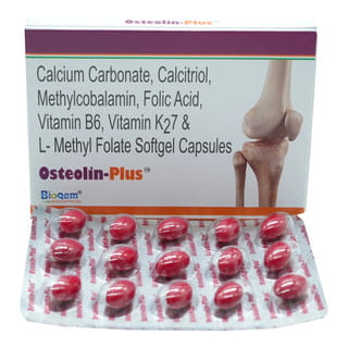 Osteolin Plus Strip Of 15 Softgel Capsules