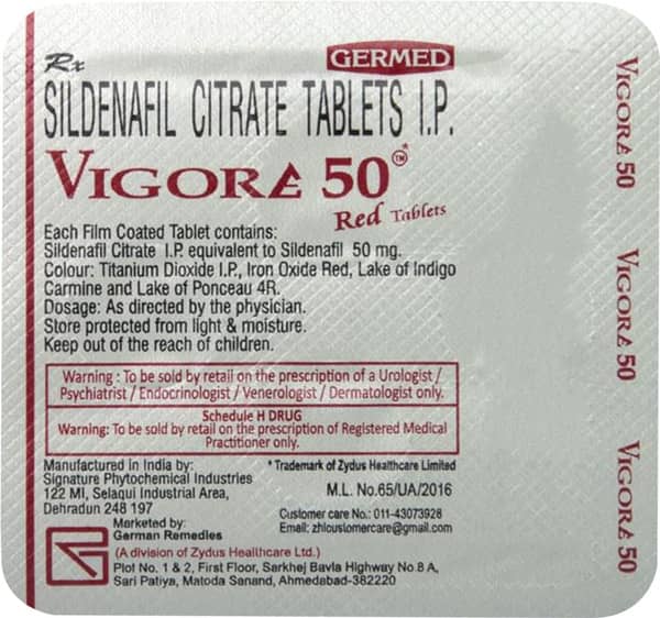 Vigore 50 Tablet