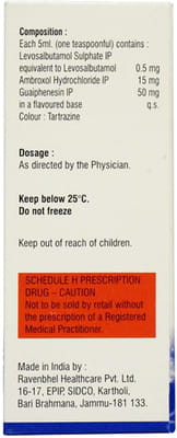 Ventirex Ls Junior Bottle Of 60ml Expectorant