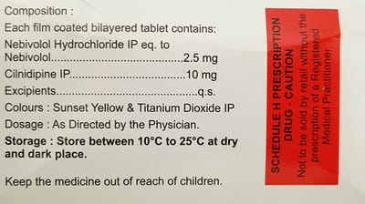 Ln Beta 2.5mg Strip Of Strip Of 15 Tablets