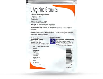 Zilargyn Z5 Sugar Free Orange Flavour Sachet 5gm Granules