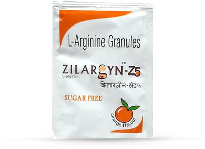 Zilargyn Z5 Sugar Free Orange Flavour Sachet 5gm Granules