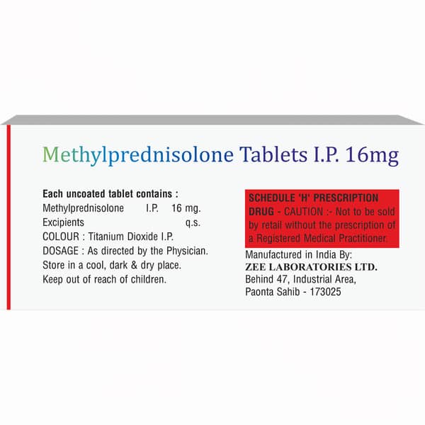 Presolone M 16Mg Strip Of 10 Tablets