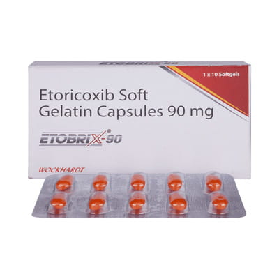 Etobrix 90mg Strip Of 10 Capsules