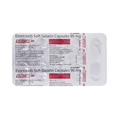 Etobrix 90mg Strip Of 10 Capsules