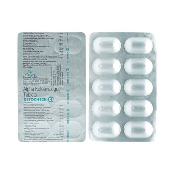 Ketocheck Ds Strip Of 10 Tablets