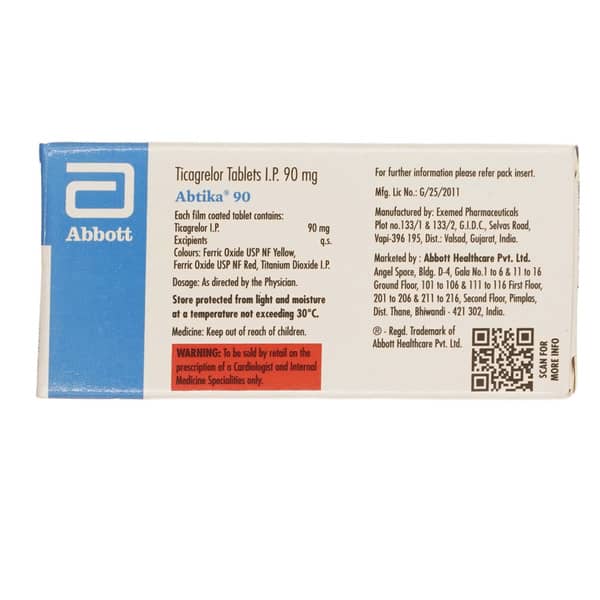 Abtika 90Mg Strip Of 10 Tablets