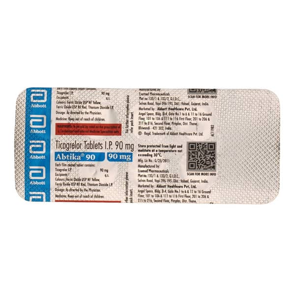 Abtika 90Mg Strip Of 10 Tablets