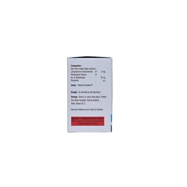 Casmont Lc Strip Of 15 Tablets