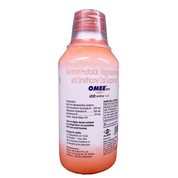 Omee Mps Orange Flavour Bottle Of 200ml Oral Liquid