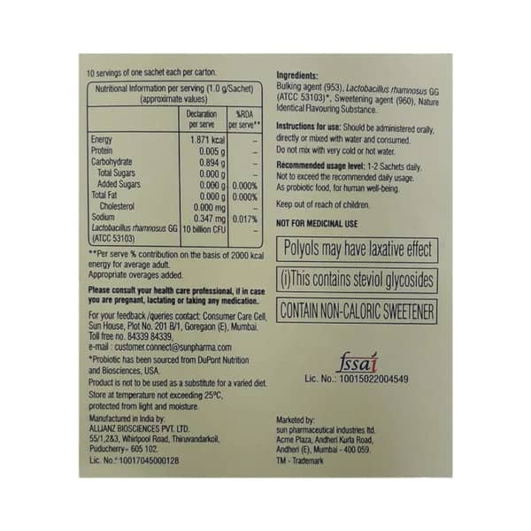 Sporit Gg 10 Sachet Of 1gm Granules