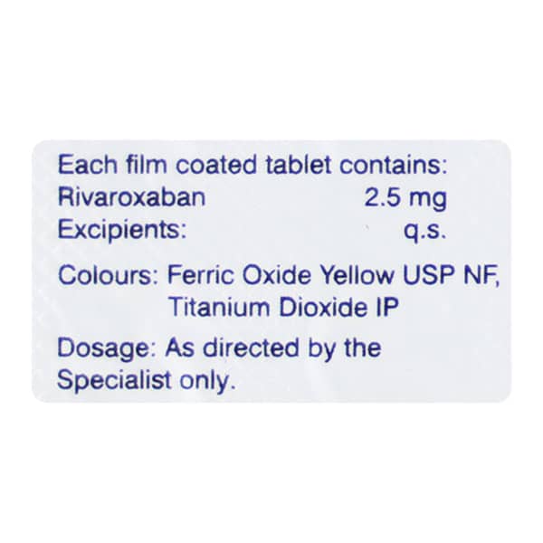 Ricosprin 2.5mg Strip Of 15 Tablets