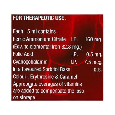 Irofolvin Bottle Of 300ml Syrup