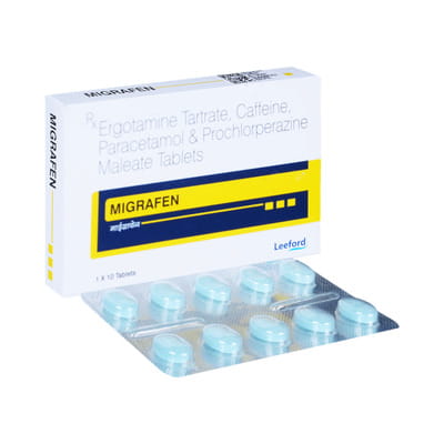 Neo Migrafen Strip Of 10 Tablets