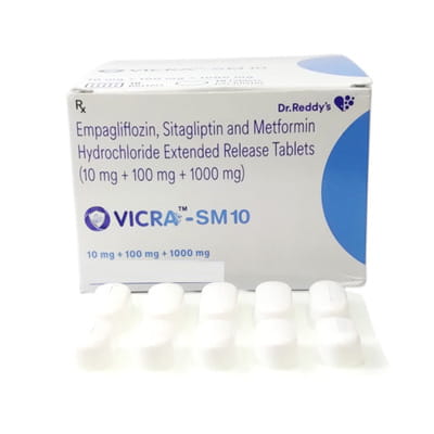Vicra Sm 10mg Strip Of 10 Tablets