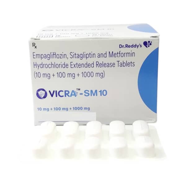 Vicra Sm 10mg Strip Of 10 Tablets