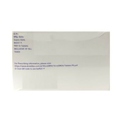 Vicra Sm 10mg Strip Of 10 Tablets