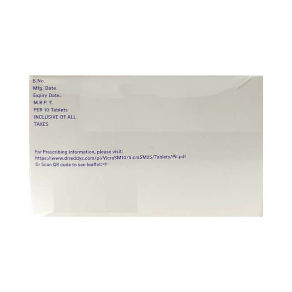 Vicra Sm 10mg Strip Of 10 Tablets