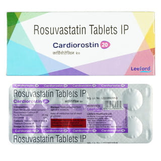 Cardiorostin C 20mg Strip Of 10 Tablets