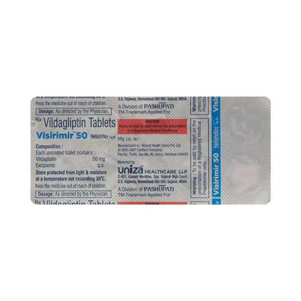 Visirimir 50 Mg Strip Of 10 Tablets
