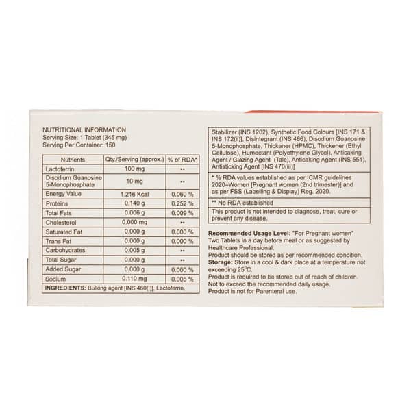 Ferronomic Strip Of 15 Tablets