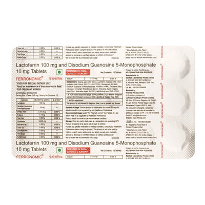 Ferronomic Strip Of 15 Tablets