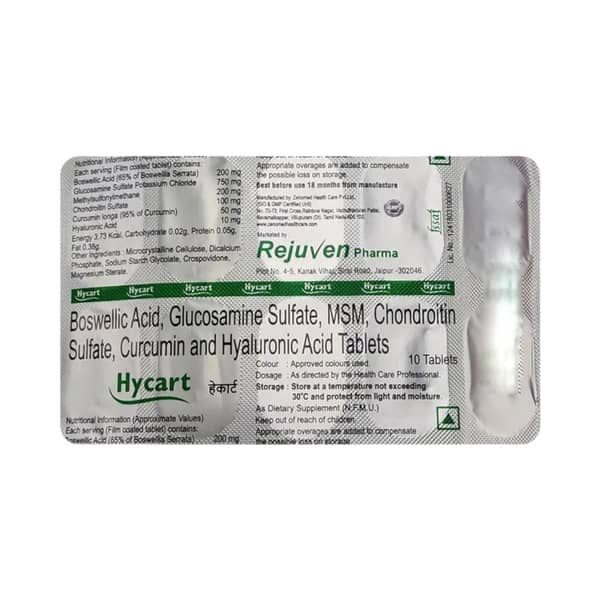 Hycart Strip Of 10 Tablets