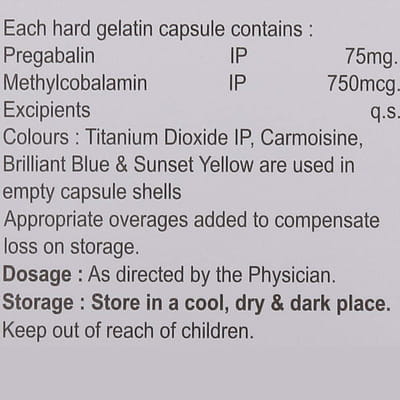 Nervimust M Strip Of 10 Capsules