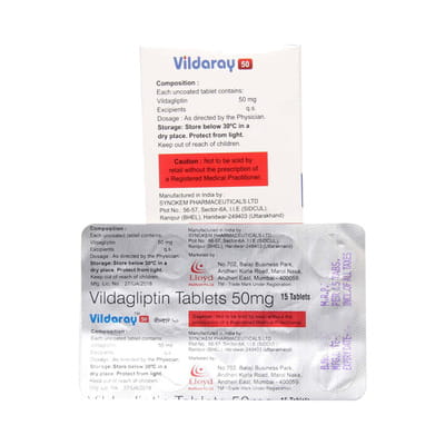 Vildaray 50mg Strip Of 15 Tablets