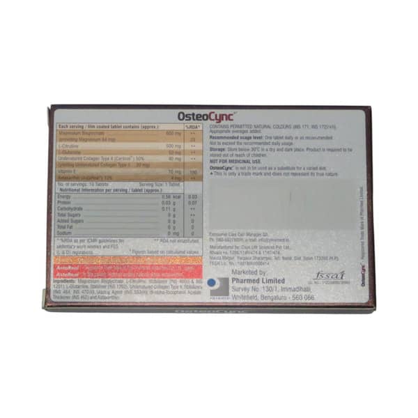 Osteocync Strip Of 10 Tablets