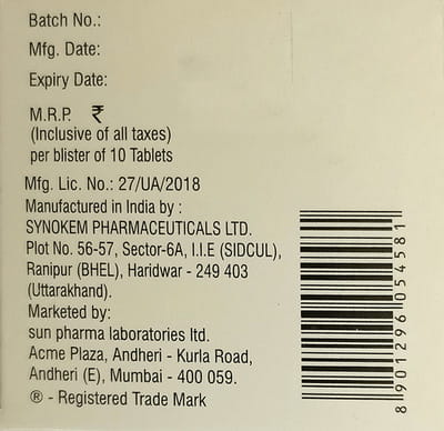 Olmezest Az 40mg Strip Of 10 Tablets
