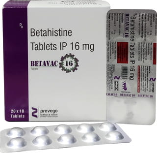 Betavac 16mg Strip Of 10 Tablets