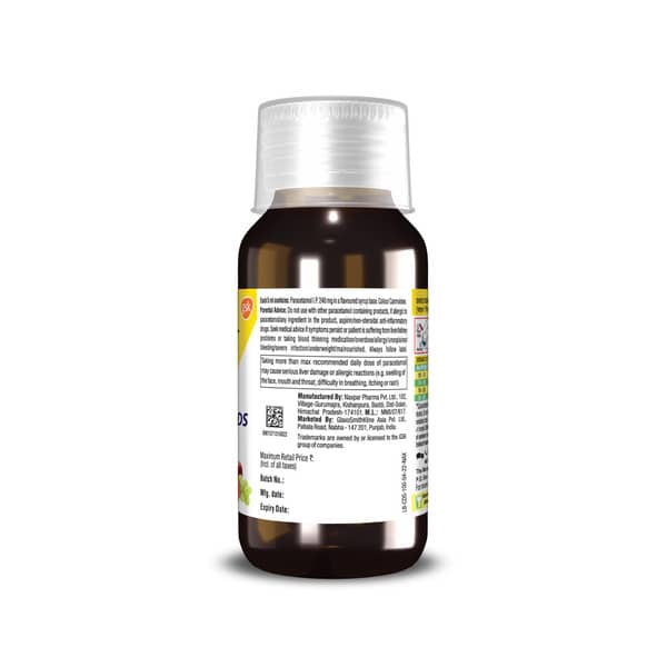 Crocin 240 DS Suspension | Mixed Fruit Flavour