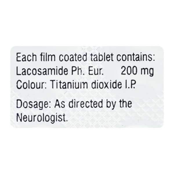 Laconext 200Mg Strip Of 15 Tablets