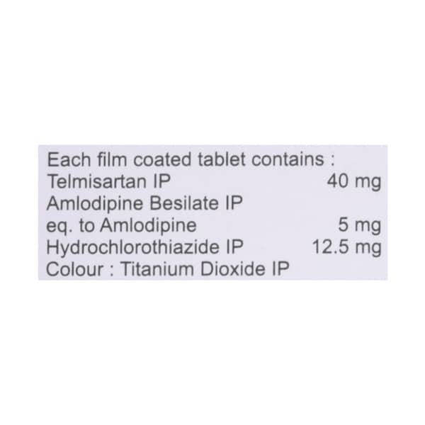 Telmifine Trio 40mg Strip Of 10 Tablets