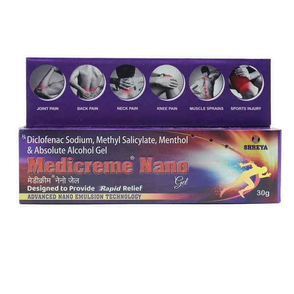 Medicreme Nano Tube Of 30gm Gel