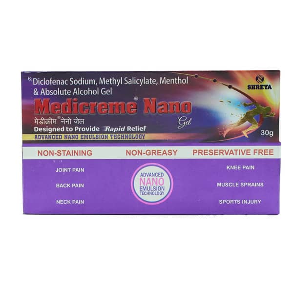 Medicreme Nano Tube Of 30gm Gel
