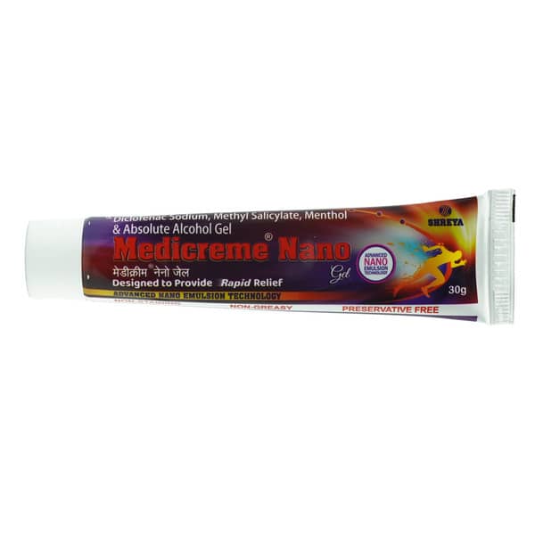 Medicreme Nano Tube Of 30gm Gel
