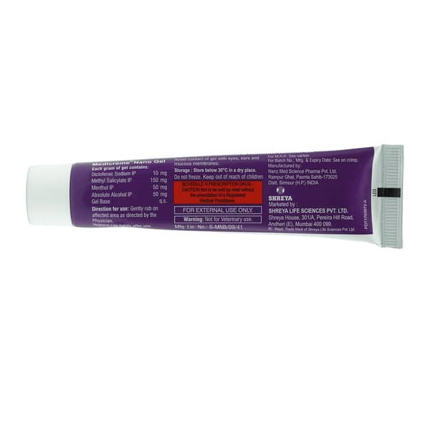 Medicreme Nano Tube Of 30gm Gel